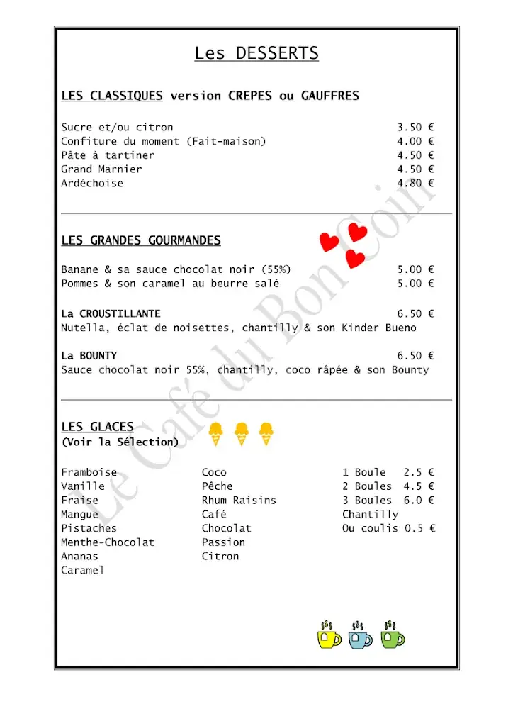 Menu_Le Café du Bon Coin_Trévoux_image_1