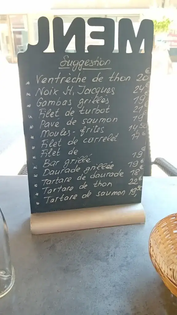 Menu_Poissonnerie La Marée & Traiteur et restaurant_Annemasse_image_1