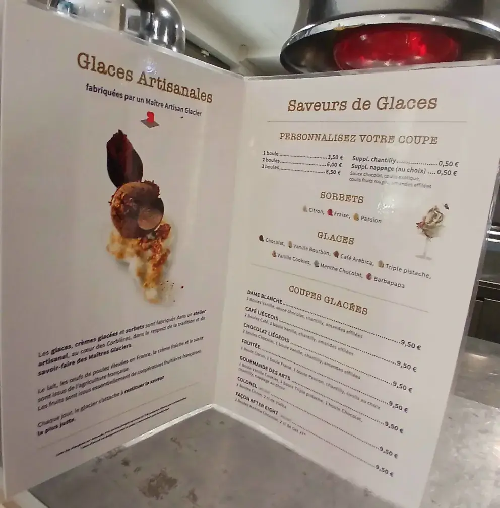 Menu_Brasserie des arts_Trévoux_image_1