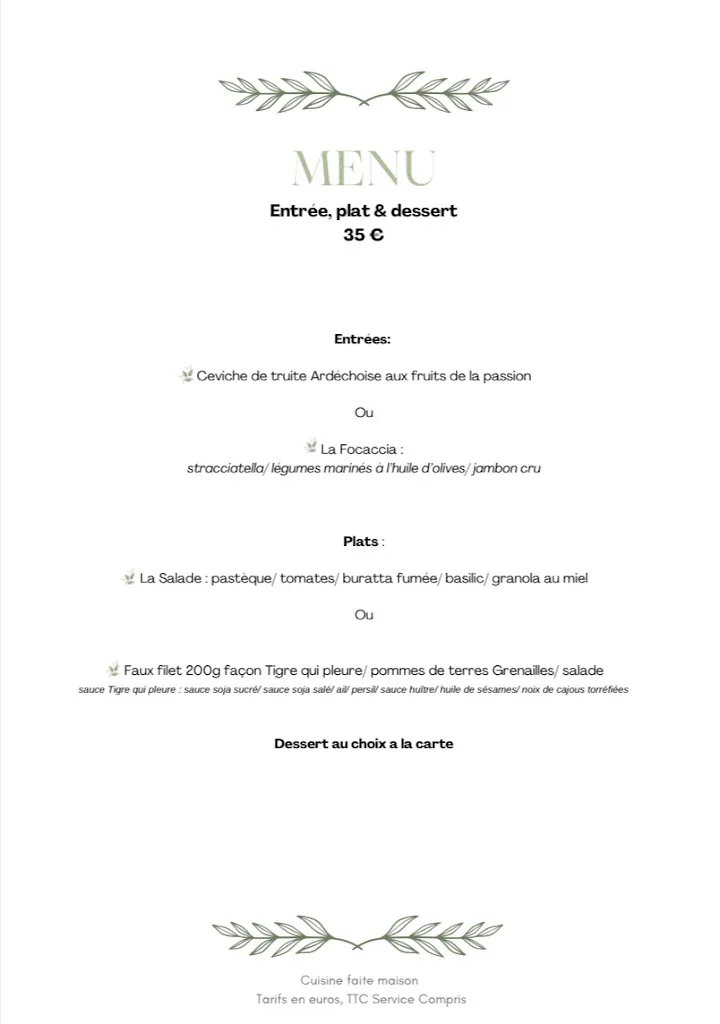 Menu_BLISS Restaurant_Vallon-Pont-d'Arc_image_3