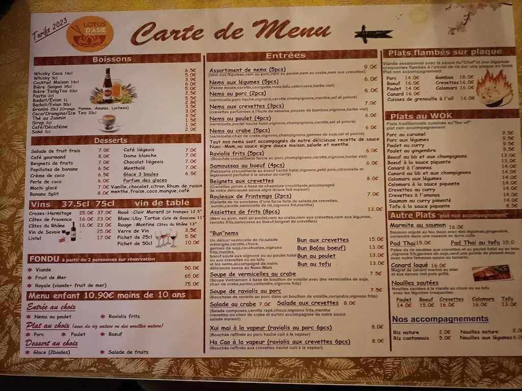 Menu_LOTUS D'ASIE_Unieux_image_2