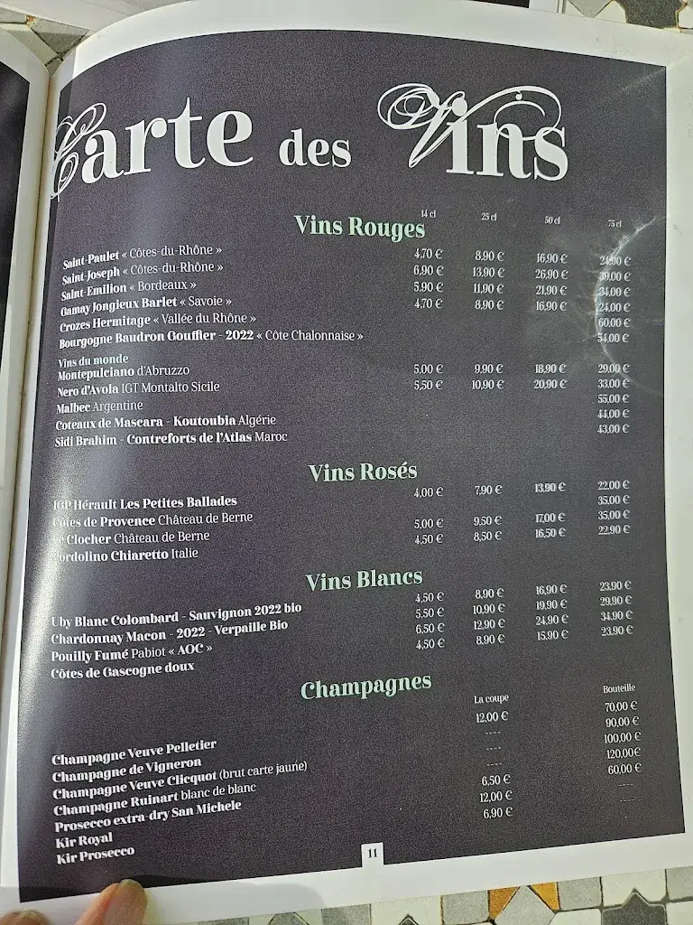 Menu_La Régence_Annemasse_image_4