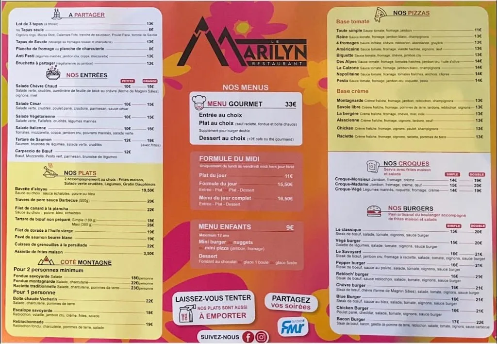 Menu_Restaurant le Marilyn_Vallières_image_3