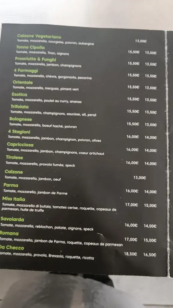 Menu_Da Checco Annemasse_Annemasse_image_3