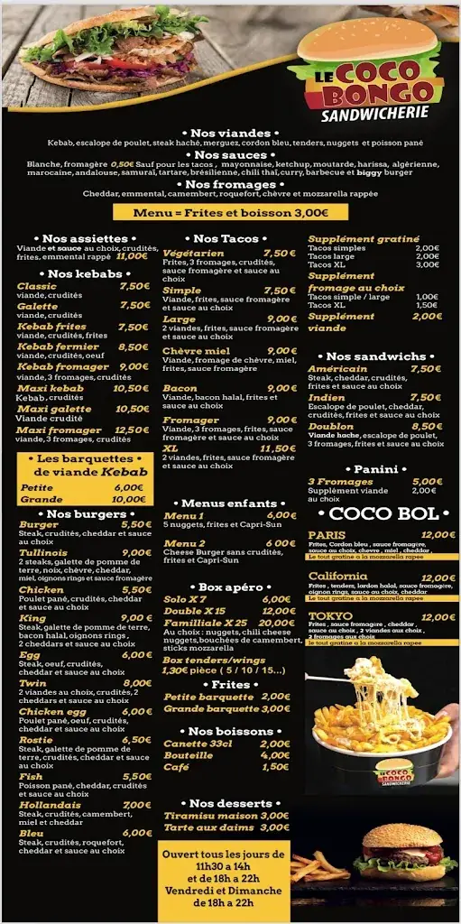 Menu_Le Coco Bongo_Tullins_image_1