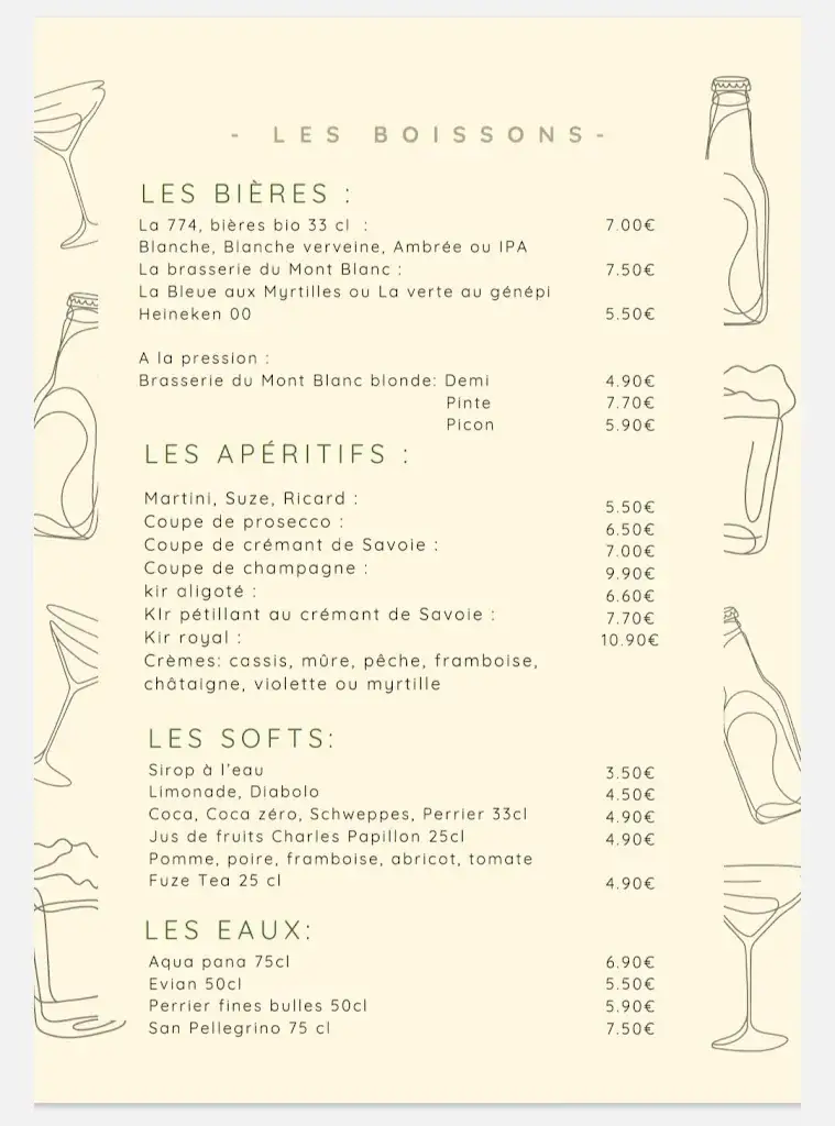 Menu_Restaurant Le Bois Clair_Thônes_image_1