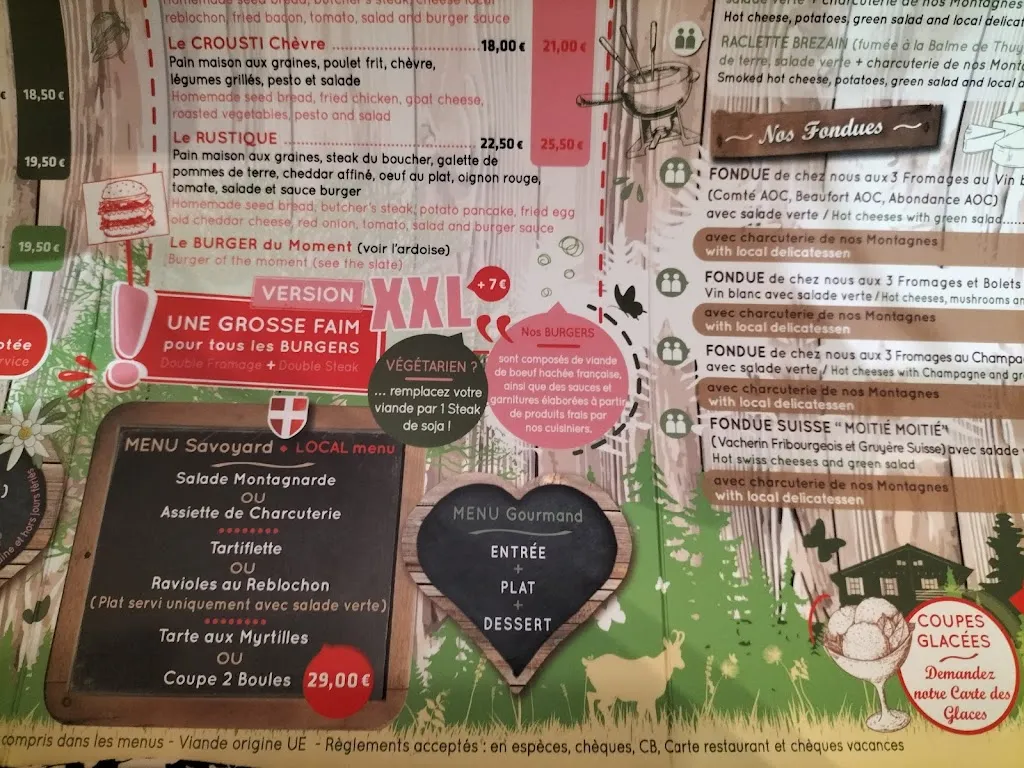 Menu_Le Petit Chalet_Thônes_image_3