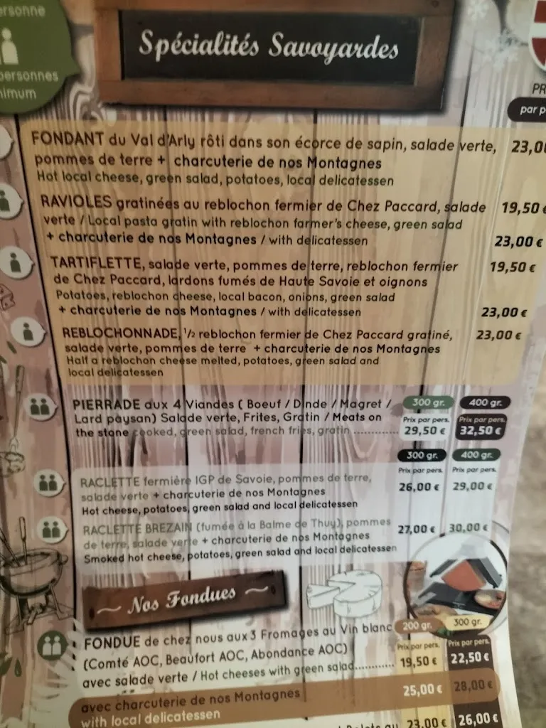 Menu_Le Petit Chalet_Thônes_image_4