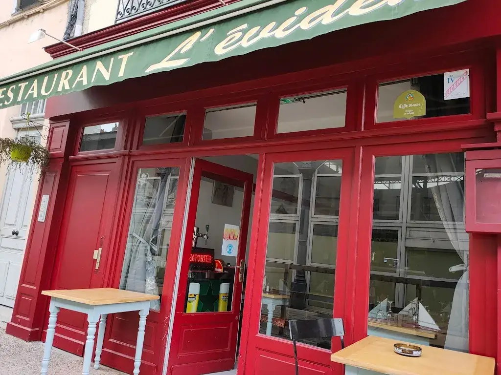 L'Evidence restaurante en Puy-en-Velay