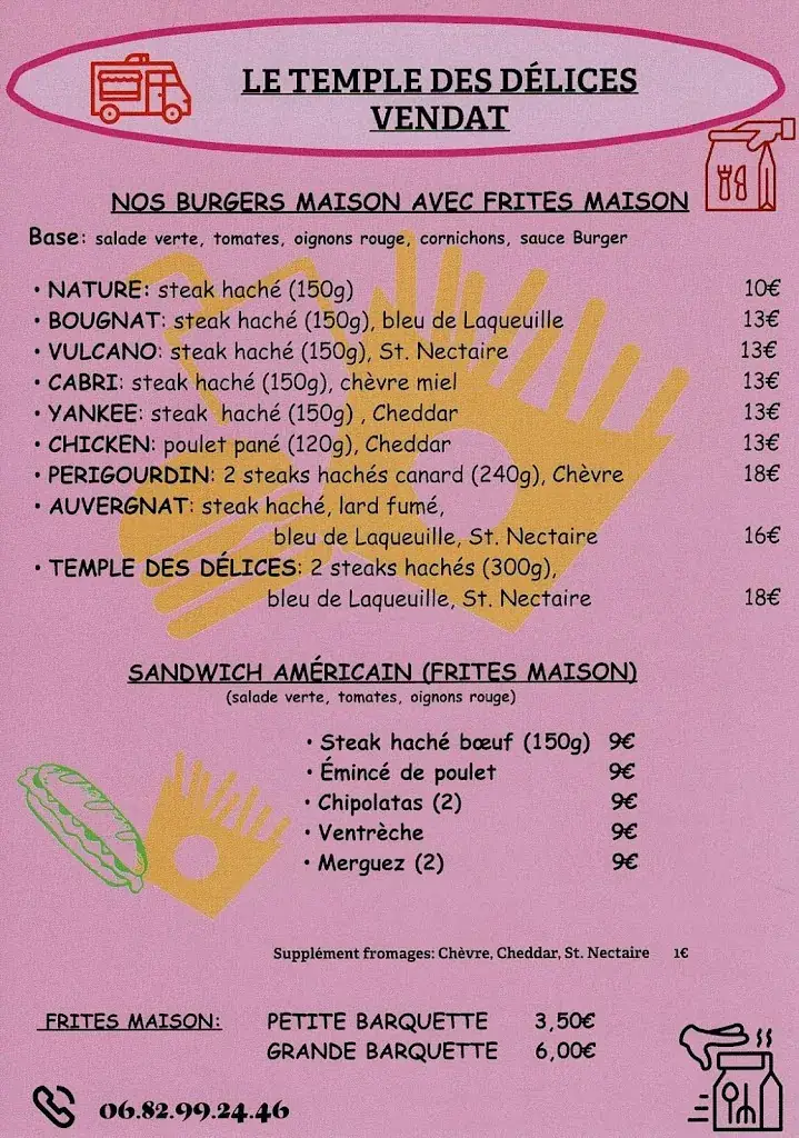 Menu_Le Temple des Délices_Vendat_image_2