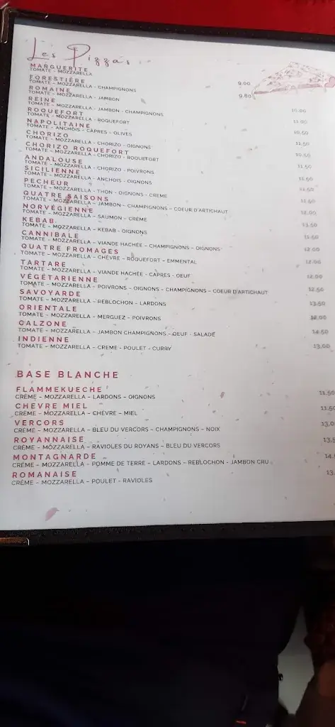 Menu_Restaurant - Le Chalet Suisse_Autrans_image_4