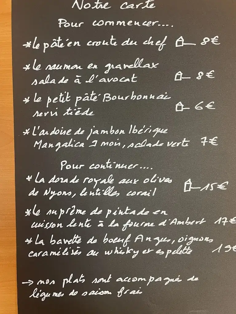 Menu_Auberge de la Têche chez ange_Varennes-sur-Tèche_immagine_4
