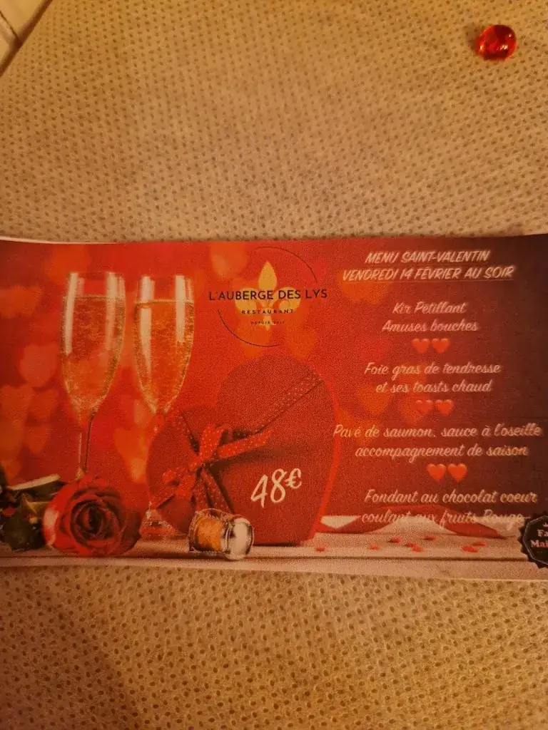 Menu_Auberge Des Lys_Veauchette_image_3