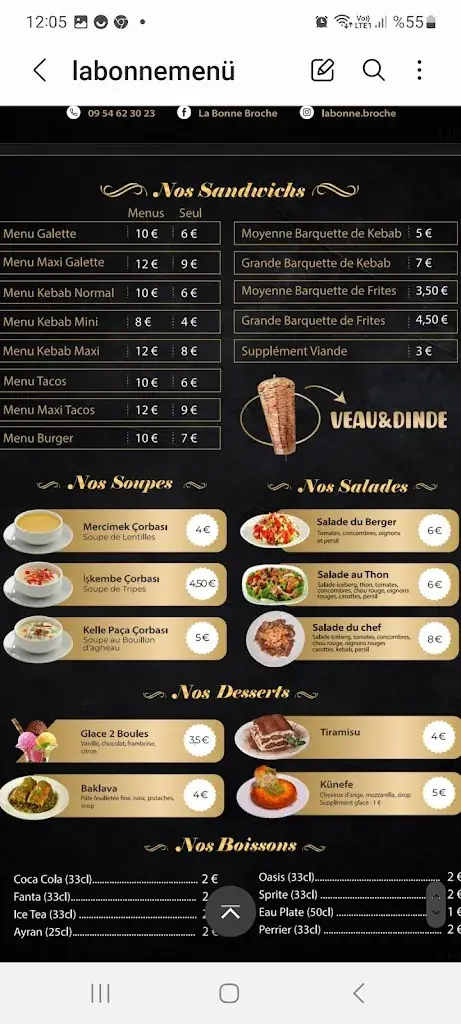 Menu_La bonne broche_Veauche_image_2