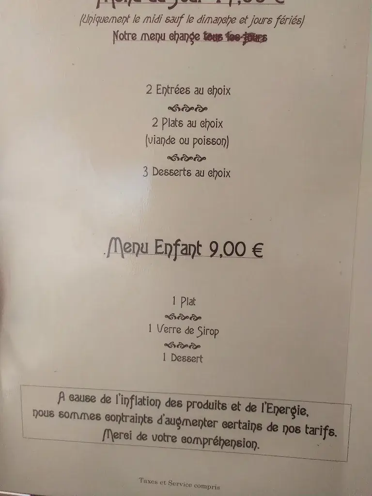 Menu_Chez Mireille_Vals-les-Bains_image_2