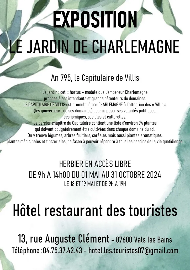 Menu_Restaurant et hôtel 