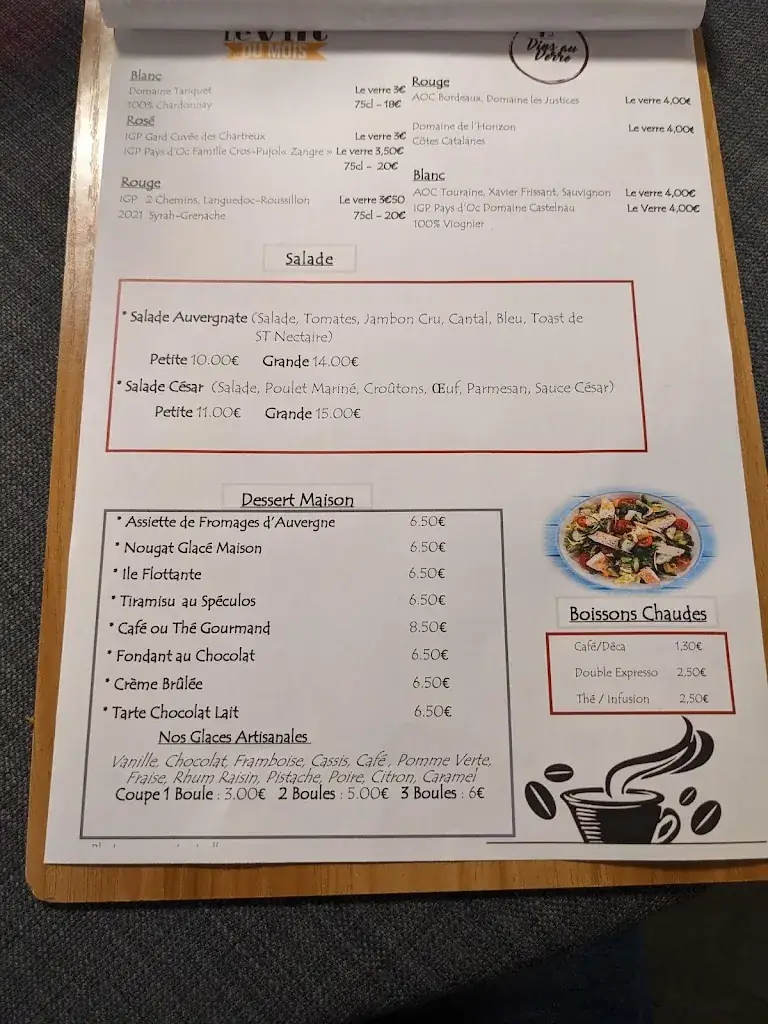 Menu_Restaurant Les briques Rouges_Veyre-Monton_image_2