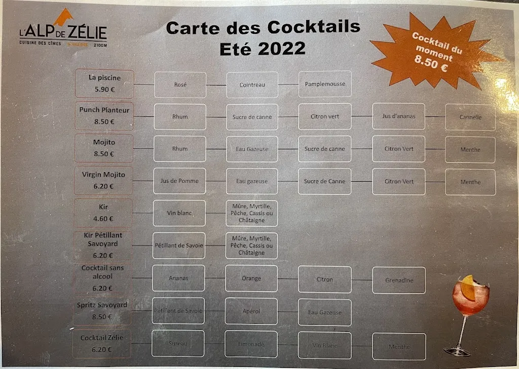 Menu_L'Alp De Zélie 2100 Valloire Galibier_Valloire_immagine_4