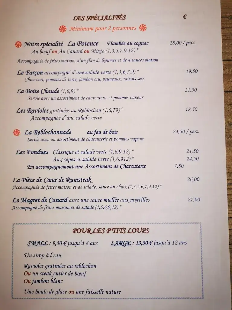 Menu_LA POUTRE_Valloire_image_1