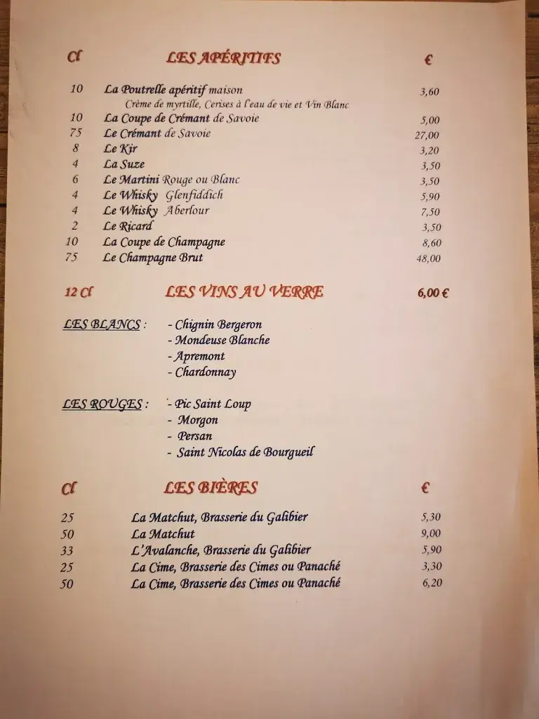 Menu_LA POUTRE_Valloire_image_4