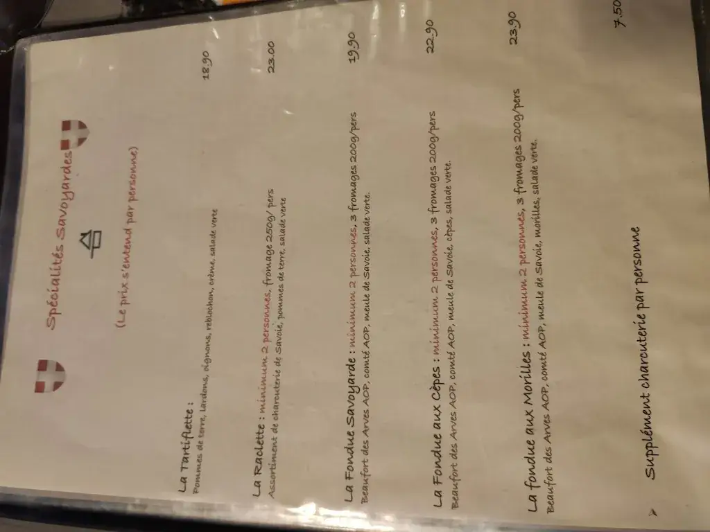 Menu_La Grange_Valloire_immagine_2