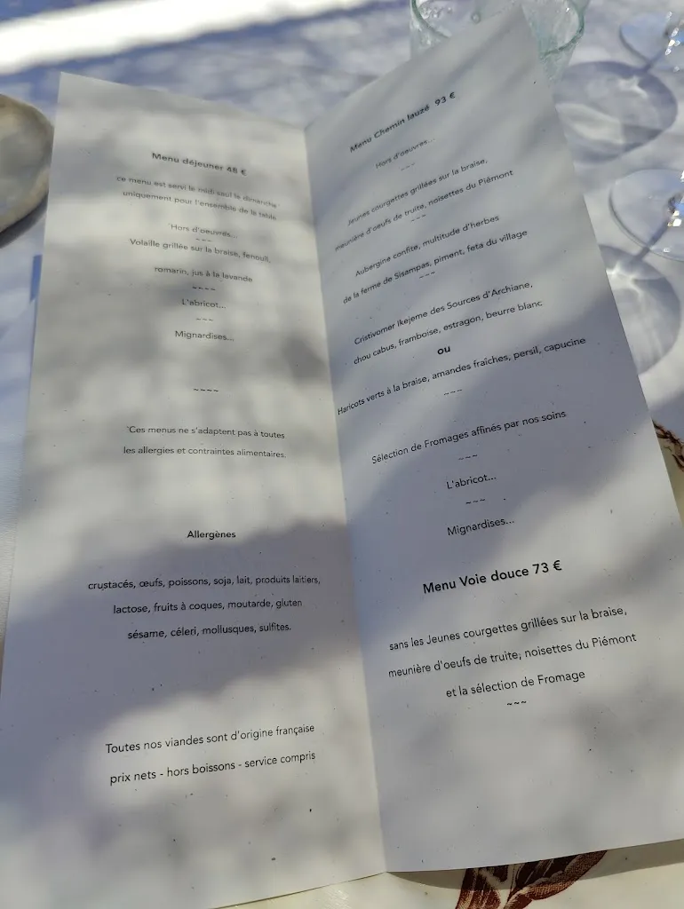 Menu_Palégrié chez l'Henri_Vercors_image_1