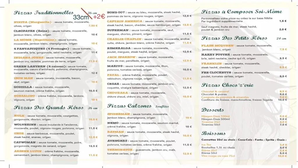 Menu_HOLLYWOOD PIZZA_Vic-le-Comte_image_1