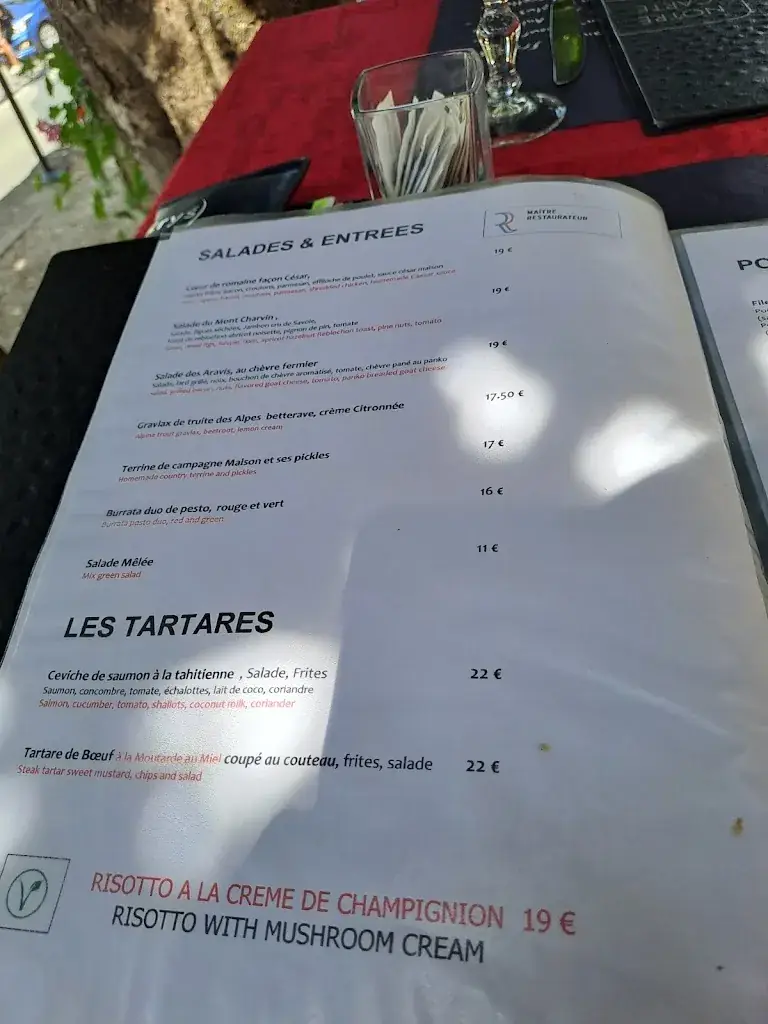 Menu_Les Acacias Bellevue - Hotel et Restaurant - Veyrier du Lac_Veyrier-du-Lac_image_2