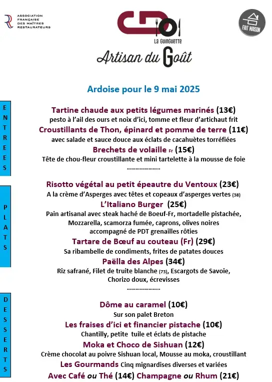Menu_Artisan du Goût _Barraux_image_2