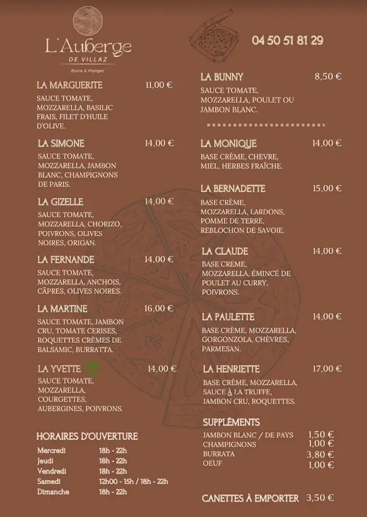 Menu_L'auberge (de villaz)_Villaz_image_2