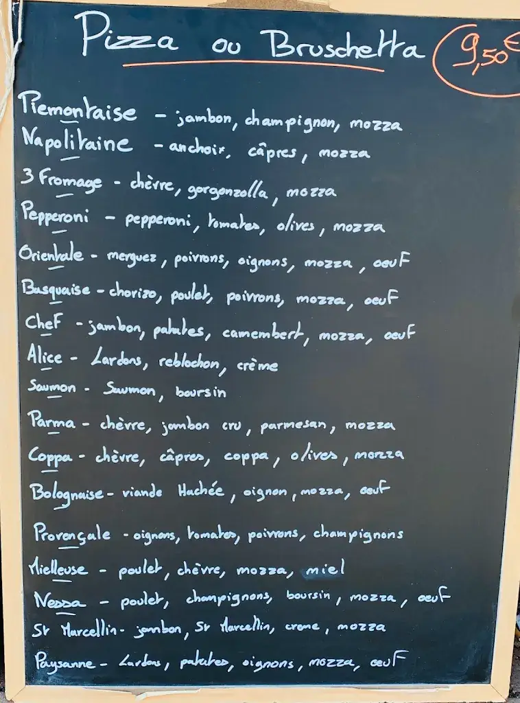 Menu_Pizzéria La Toscane_Villars-les-Dombes_image_3