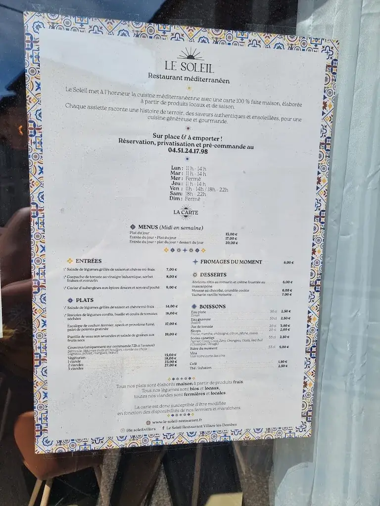 Menu_Le Soleil_Villars-les-Dombes_image_1