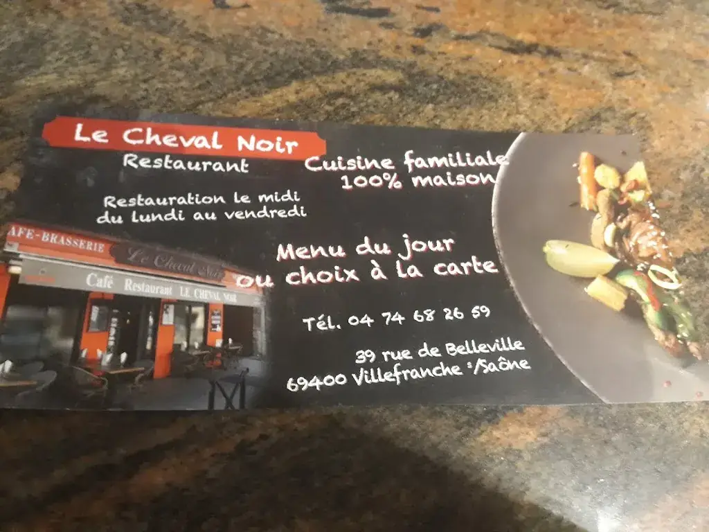 Menu_restaurant Cheval Noir - Maison Courtois_Villefranche-sur-Saône_immagine_4