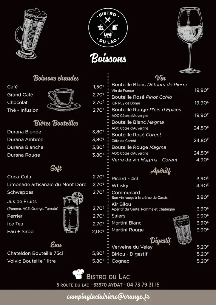 Menu_Bistro du Lac_Aydat_image_2