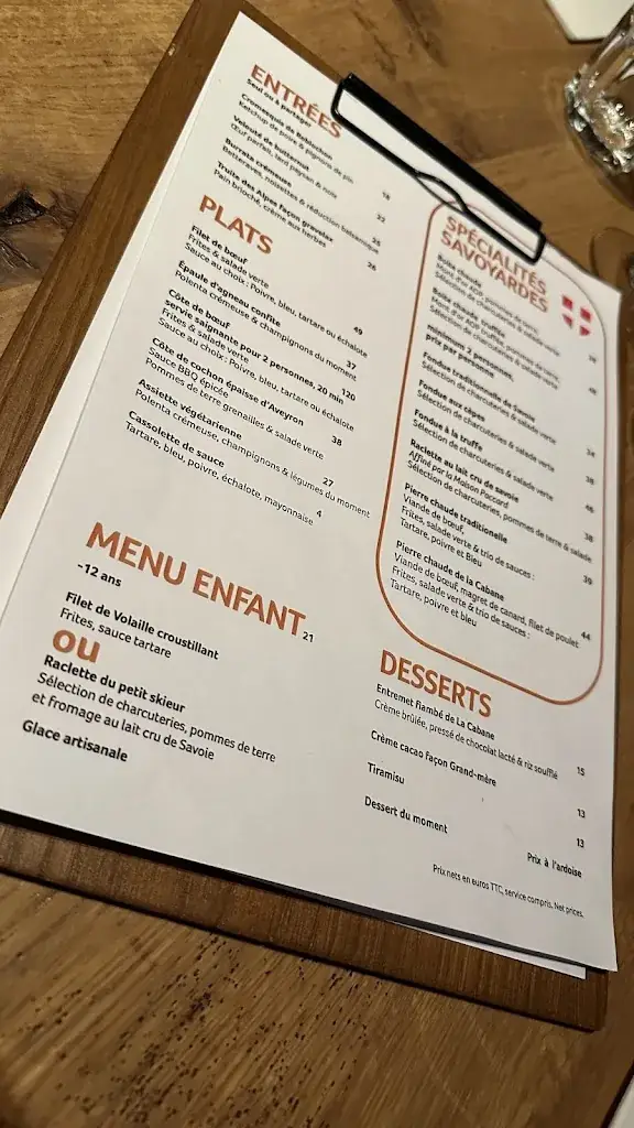 Menu_La Cabane - Restaurant_Thorens_image_2