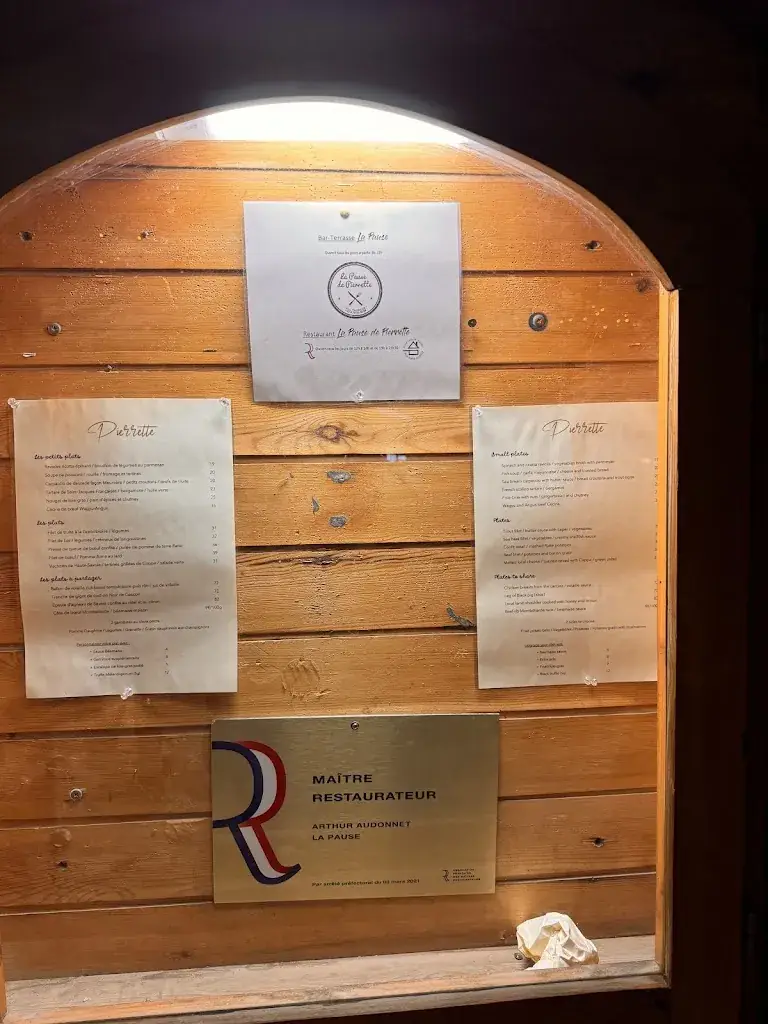 Menu_La Pause de Pierrette, Restaurant & Bar-Terrasse_Thorens_image_3