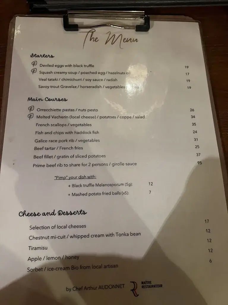 Menu_La Pause de Pierrette, Restaurant & Bar-Terrasse_Thorens_image_4