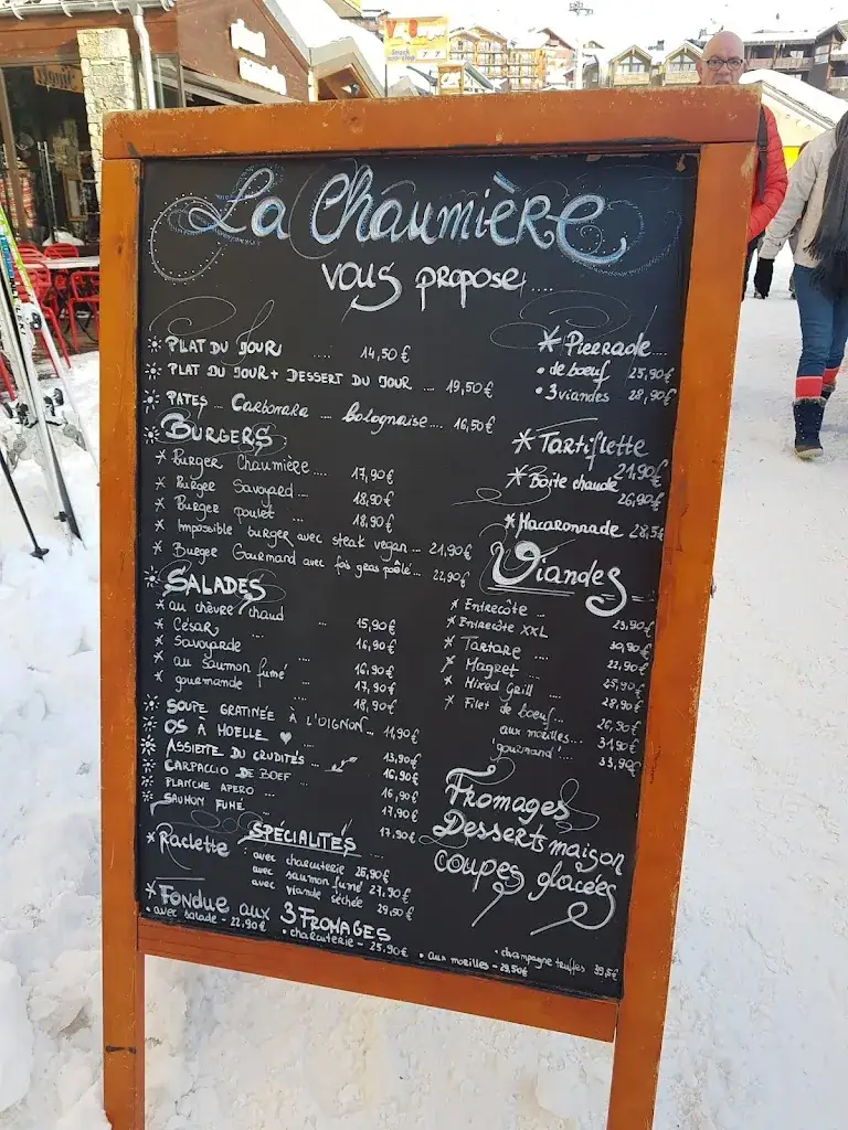 Menu_Restaurant La Chaumière Val Thorens_THORENS_image_2