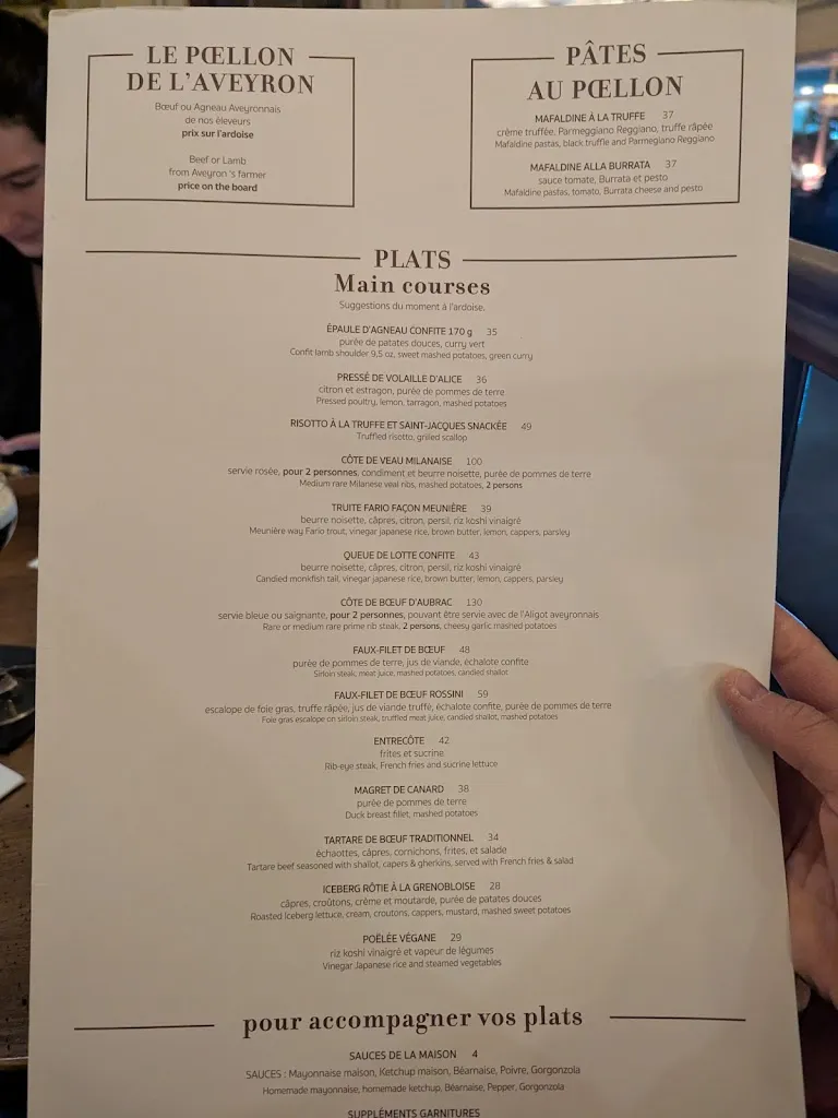 Menu_La Maison_Belleville_image_3