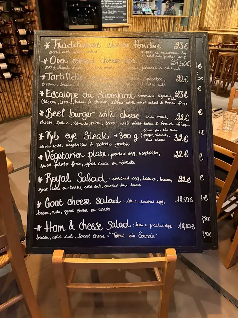 Menu_Restaurant Le Blanchot_Thorens_image_1