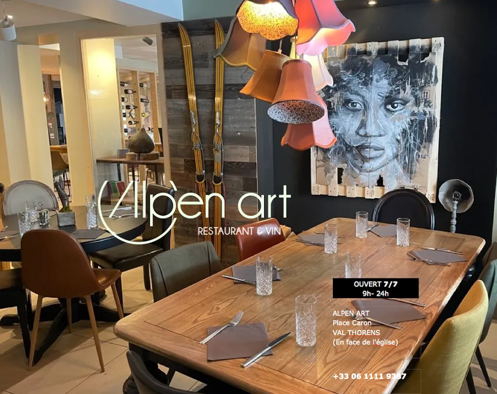 Alpen Art restaurant à THORENS