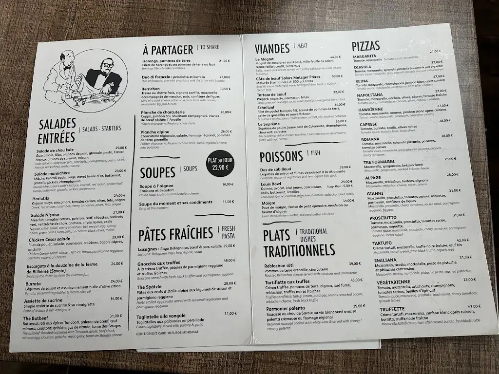 Menu_La Face Ouest - Restaurant Val Thorens_Thorens_image_1