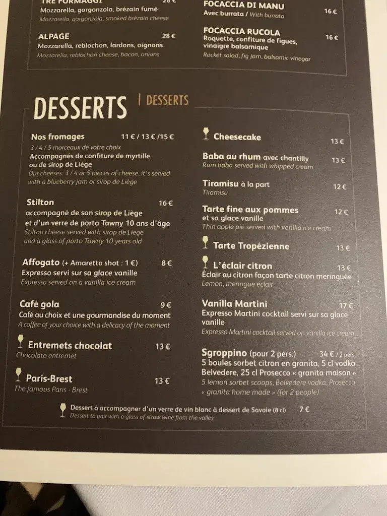 Menu_La Face Ouest - Restaurant Val Thorens_Thorens_image_3