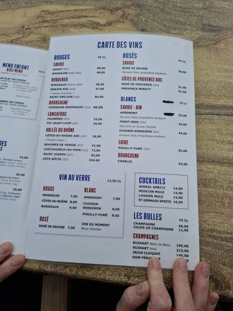 Menu_Chalet Le Caribou_Thorens_image_3