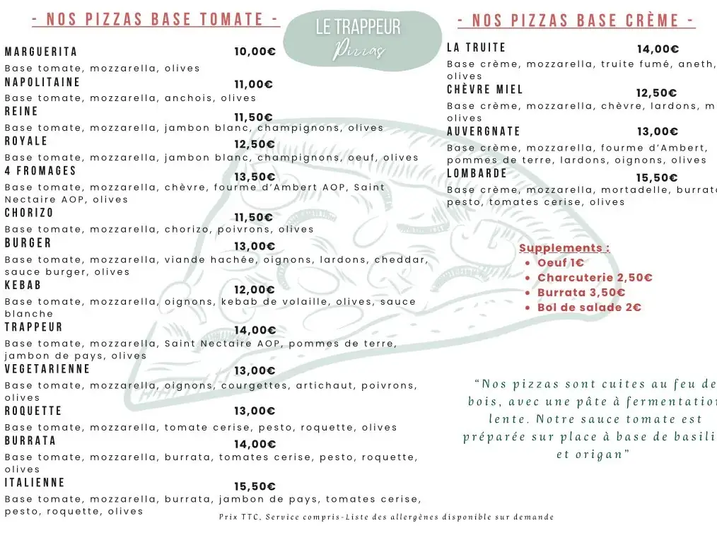 Menu_La Cabane du Trappeur_Aydat_image_2