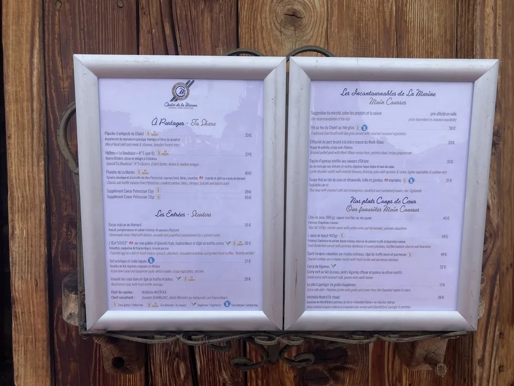 Menu_Chalet de la Marine_Thorens_immagine_1