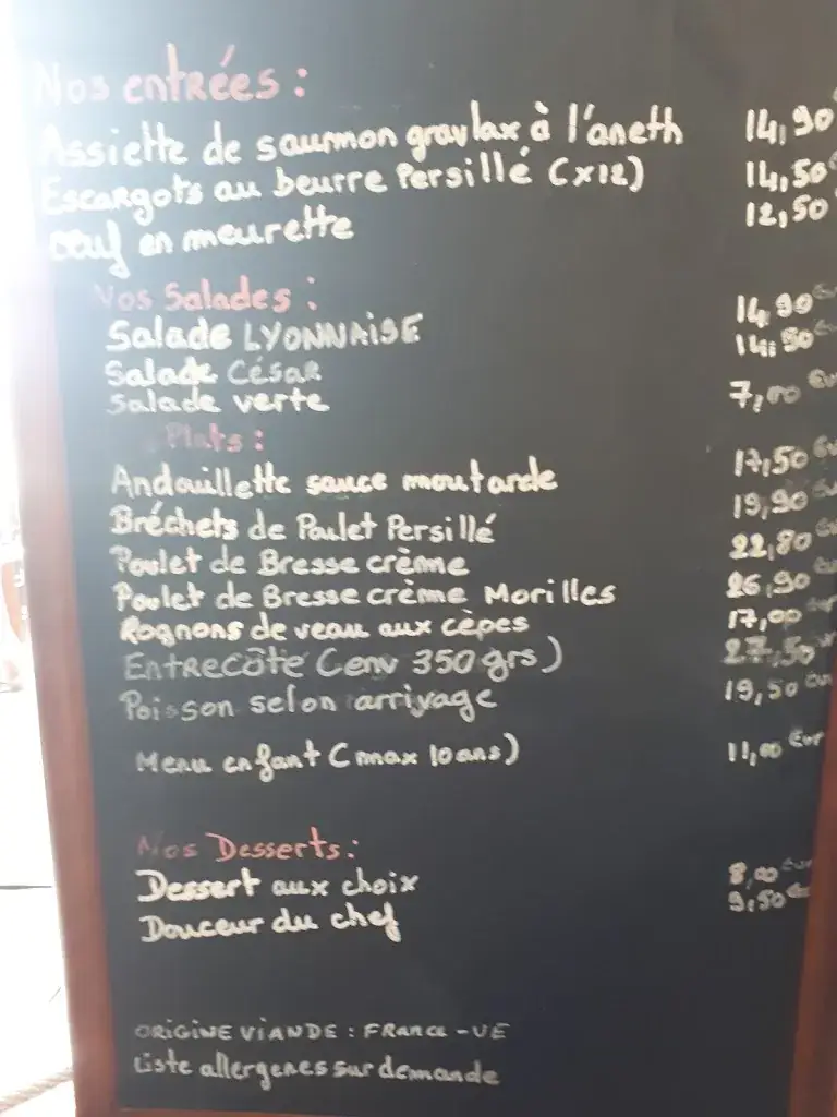 Menu_Restaurant Le Guidon restaurant terrasse à Bourg en Bresse_Viriat_image_3