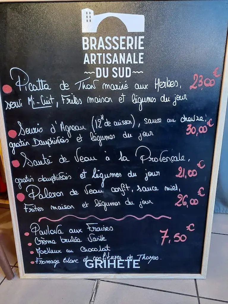 Menu_Auberge du petit bistrot_Vinsobres_immagine_1