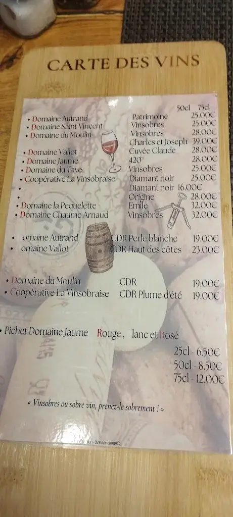 Menu_Auberge du petit bistrot_Vinsobres_immagine_2