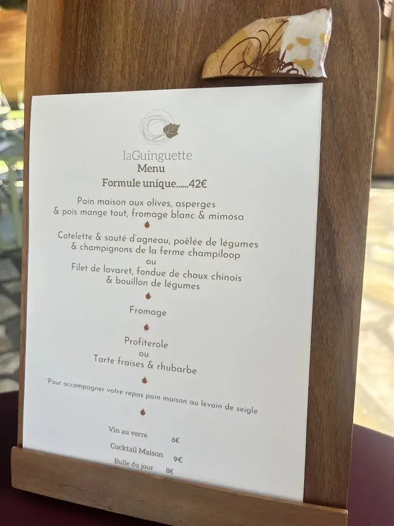 Menu_la Guinguette restaurant et chambres d'hôtes_Panissage_image_3